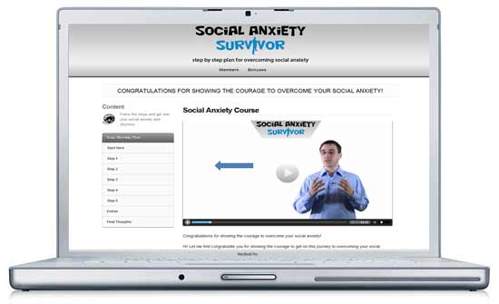 social anxiety survivor course